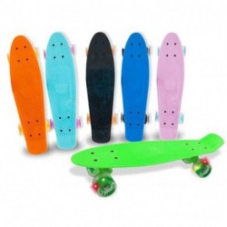 SKATEBOARD RUOTE LED MULTI 57CM