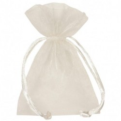 BUSTA ORGANZA 9X12 CM CREMA - 762 02