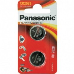 BLISTER 2 BATTERIE 3 VOLTS PANASONIC -