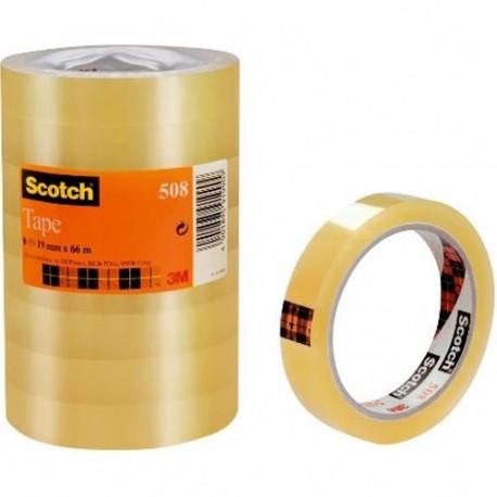 NASTRO ADESIVO 3M SCOTCH 508 H19X66M 8PZ