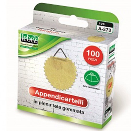 APPENDICARTELLI TELA 100PZ - A-373