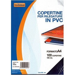 COPERTINE A4  PVC 180MIC