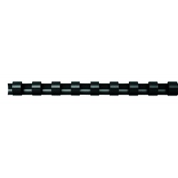 SPIRALI PLASTICHE FELLOWES D.14MM NERO