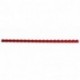 SPIRALI PLASTICHE 16MM D.21 ROSSI 100PZ