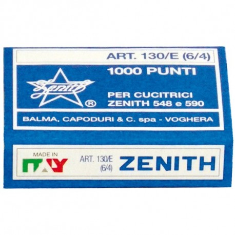 PUNTI 130/E ZENITH METALLICI CF100X1000