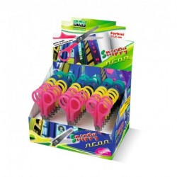 FORBICI 12,4CM LEBEZ NEON 30PZ - 4777