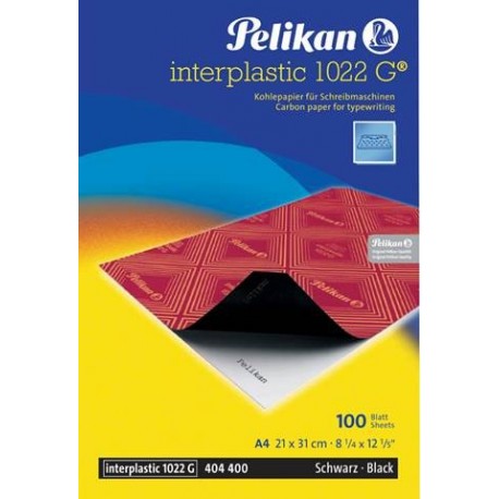 CARTA CARBONE PELIKAN 1022G A4/100FF NER