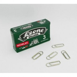 FERMAGLI LEONE NICHELATI N°3 - FN3