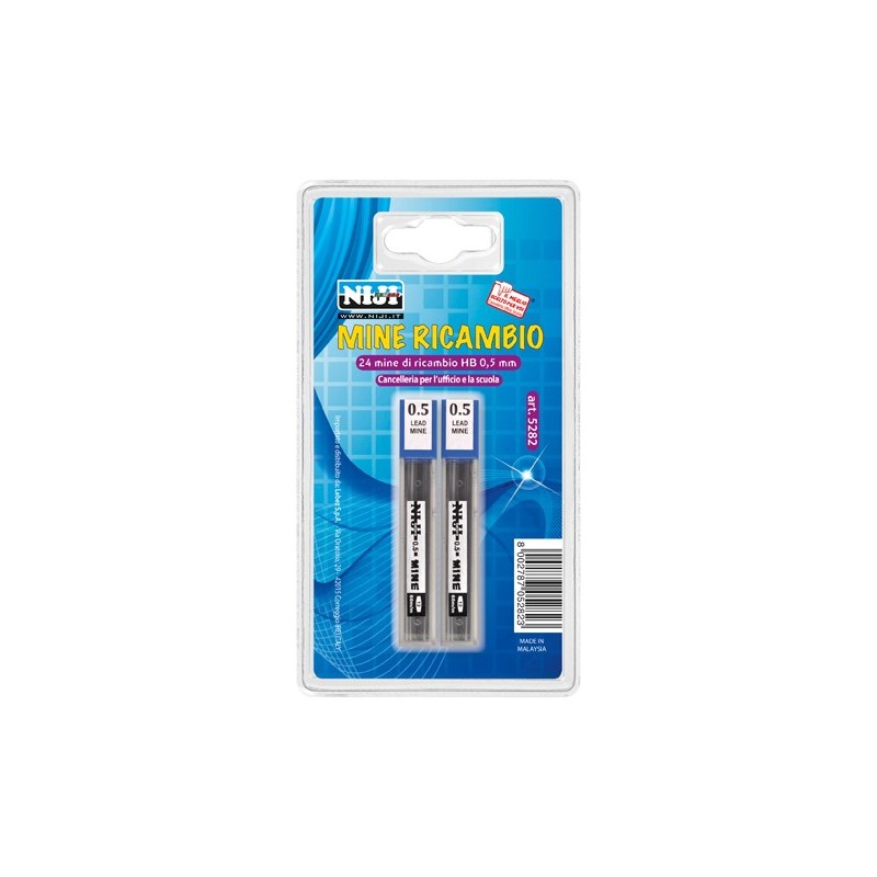 TUBETTI MINE 0.5 BLISTER 2PZ- 5282, MINE BLISTER, Vendita online, Ingrosso