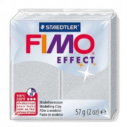 FIMO EFFECT 57GR. ARGENTO METALLIC