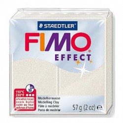 FIMO EFFECT 57GR. BIANCO METALLIC