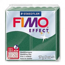 FIMO EFFECT 57GR. VERDE METALLIC