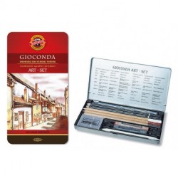 SET COLLEGE ART GIOCONDA KOH-I-NOOR 10PZ