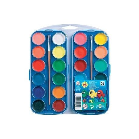 ACQUERELLI CARIOCA 12COLORI - KO040/A