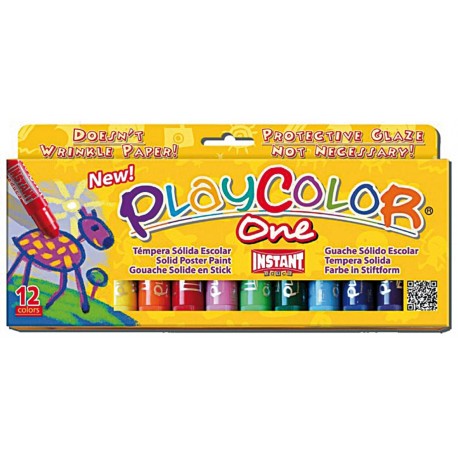 TEMPERA SOLIDA PLAY COLOR 12PZ - 10731