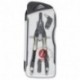 BALAUSTRONE NERO 3PZ TQ QUDRA - 10408