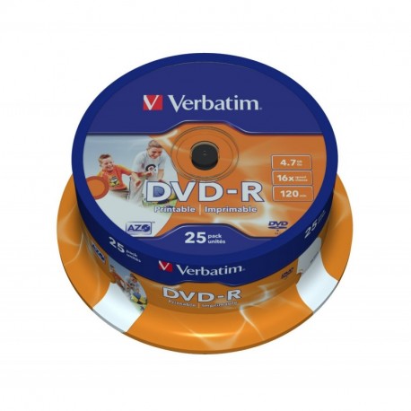 DVD-R CAMPANA 25 PZ. VERBATIM SPINDLE