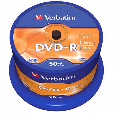 DVD-R VERBATIM CAMPANA 50PZ - 43548