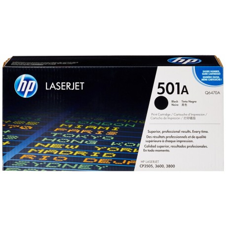 TONER HP 501A - Q6470A