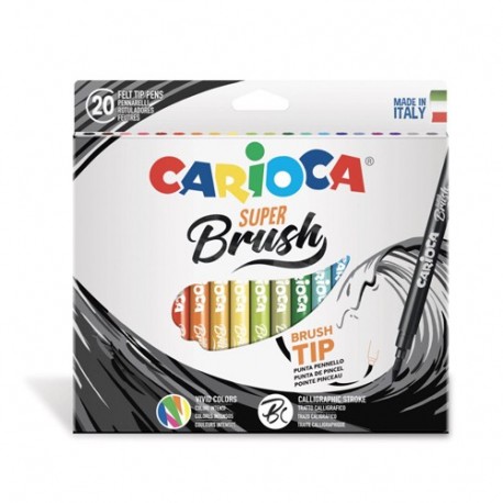 PENNARELLI CARIOCA SUPER BRUSH 20PZ