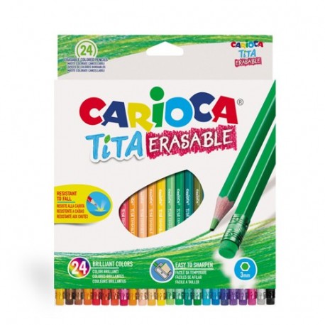 PASTELLI CARIOCA TITA CANCELLABILI 24PZ