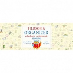 ORGANIZER FILOSOFIA  SETTIMANALE  -