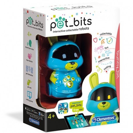 Z/ CLEM PET BITS RABBIT ROBOT TV - 12096