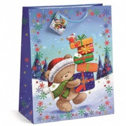 SHOPPER NATALE 26X32,5X12,7CM