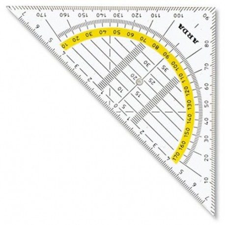 SQUADRA GEOM. 45/16° SENZA IMPUGN.