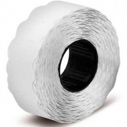 26X12 ONDA BIANCHE REMOVIBILE ETICHETTE