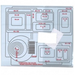 ETICHETTE FIX FIXETTE PACK 110X135 - 762