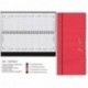 PLANNING SETT 29,8X10,5 VERTIGO ROSSO
