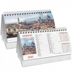 CALENDARIO 25 DA TAVOLO CITTA' 19X14,5