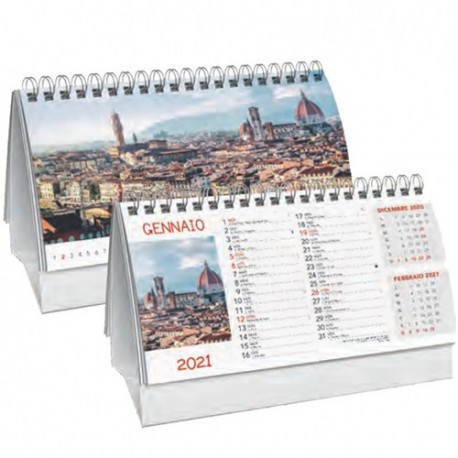 CALENDARIO 25 DA TAVOLO CITTA' 19X14,5