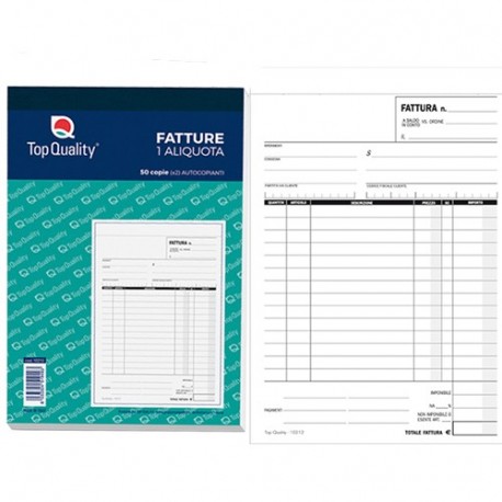 FATTURE 1 ALIQUOTA C.CHIM 50X2 - TQ10212