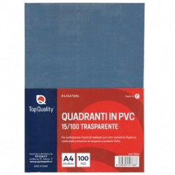 COPERTINE TRASPARENTI 150MY A4 100FF