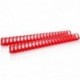 SPIRALI PLASTICHE 6MM 21 AN. ROSSO