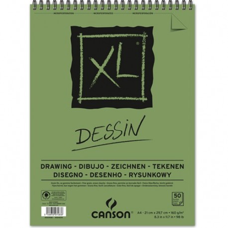 ALBUM CANSON XL DRAWING A3 160GR 50F