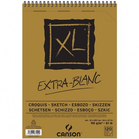 ALBUM CANSON XL EXTRA BIANCO A4 90GR