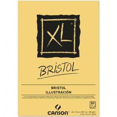 BLOCCO CANSON XL BRISTOL A3 180GR 50F -