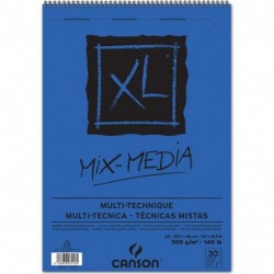 ALBUM CANSON XL MIX MEDIA A3 300GR SPIRA