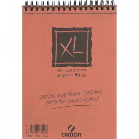 ALBUM SCHIZZO XL CROQUIS A5 90GR SPIRALA