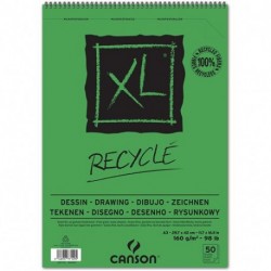 ALBUM CANSON XL RECYCLE DRAW 50F A3 160G