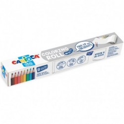 CREATE&COLOR COLORING ROLL WHITE +8PASTE