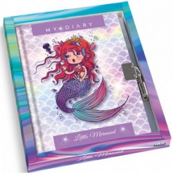 DIARIO LITTLE MERMAID 80 PAGINE - 80938