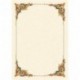 CARTA DIPLOMA PERGAMENA DECORATA 160GR
