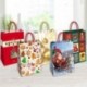 SHOPPER NATALE LONDON 23X10X29