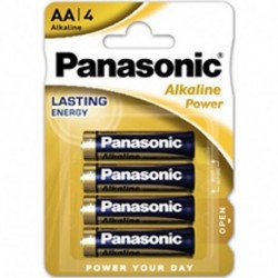 BATTERIE PANASONIC 4PZ AA STILO ALK