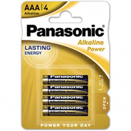 BATTERIE PANASONIC 4PZ AAA MINISTILO ALK