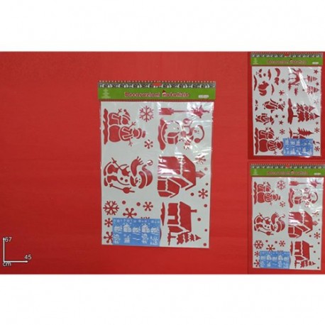 STENCIL IN CARTONE SOGGETTI NATALIZI -